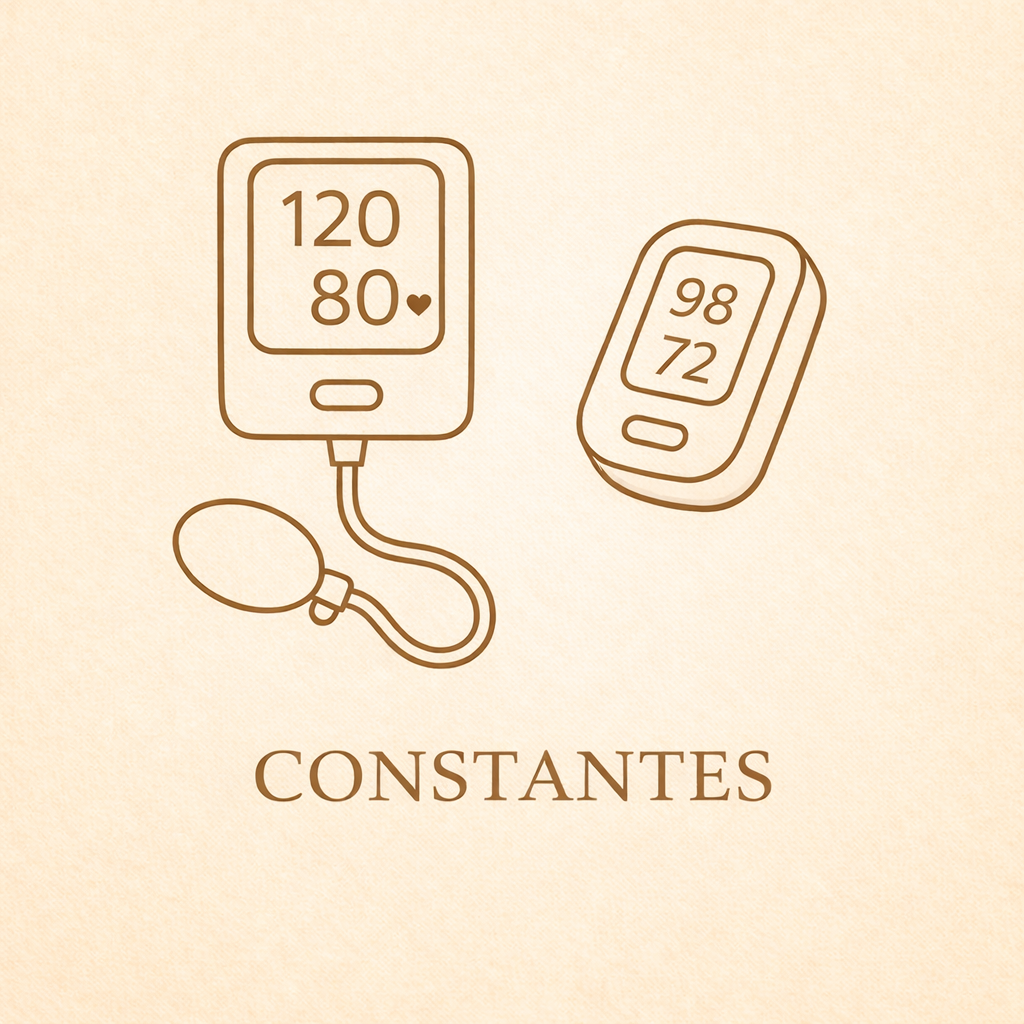 Normes des constantes + réactions en cas d’anomalies